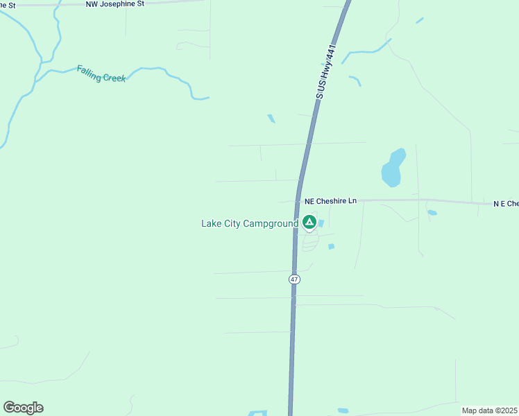 map of restaurants, bars, coffee shops, grocery stores, and more near 267 Northwest Delar Glen in Lake City