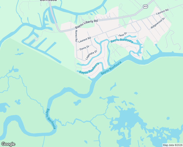 map of restaurants, bars, coffee shops, grocery stores, and more near 1060 Peninsula Drive in Slidell