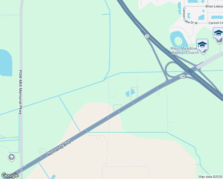 map of restaurants, bars, coffee shops, grocery stores, and more near 3523 Alcoy Road in Jacksonville