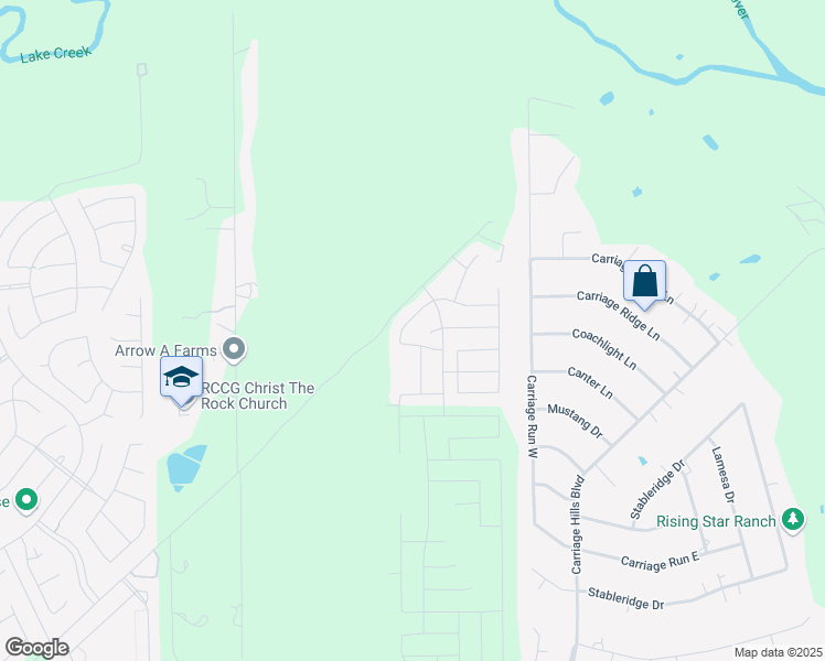 map of restaurants, bars, coffee shops, grocery stores, and more near in Conroe