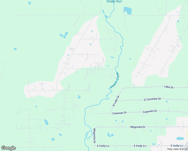 map of restaurants, bars, coffee shops, grocery stores, and more near 25434 Ferguson Drive in Splendora
