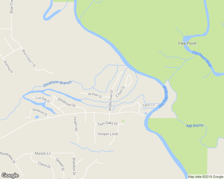 map of restaurants, bars, coffee shops, grocery stores, and more near 120 Middle Pearl Drive in Slidell