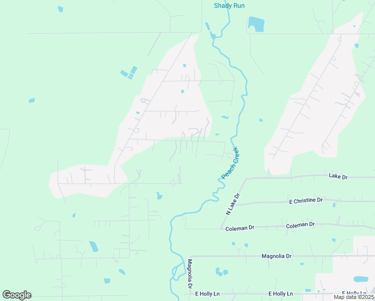 map of restaurants, bars, coffee shops, grocery stores, and more near 25434 Ferguson Drive in Splendora