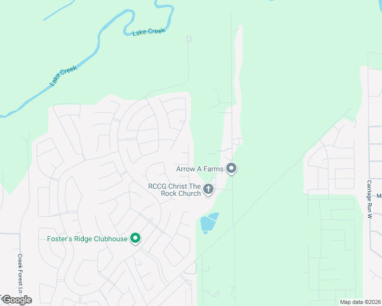 map of restaurants, bars, coffee shops, grocery stores, and more near 14106 Silver Falls Court in Shenandoah