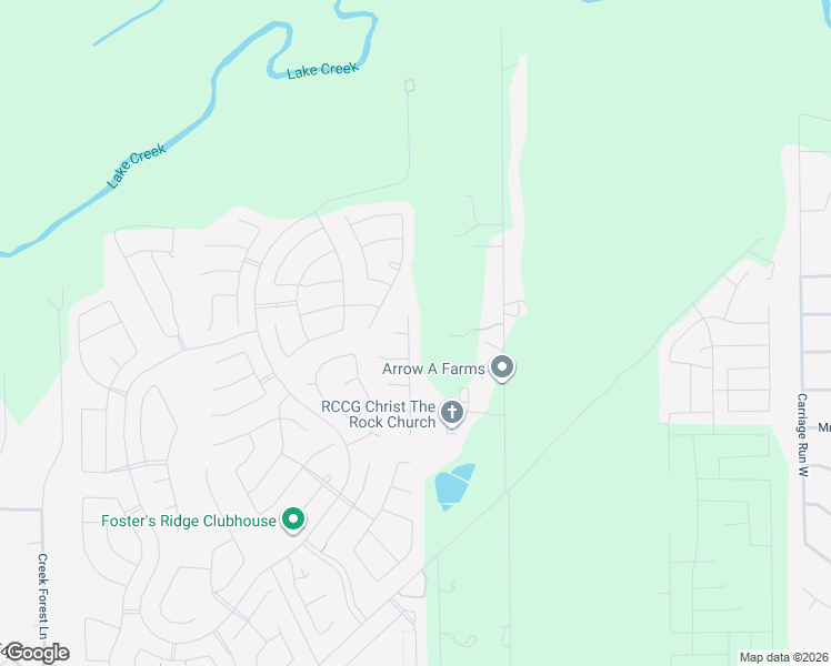 map of restaurants, bars, coffee shops, grocery stores, and more near 14106 Silver Falls Court in Shenandoah