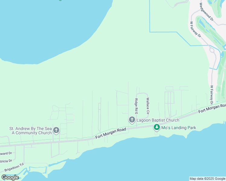 map of restaurants, bars, coffee shops, grocery stores, and more near 17701 Old Fort Morgan Trail in Gulf Shores