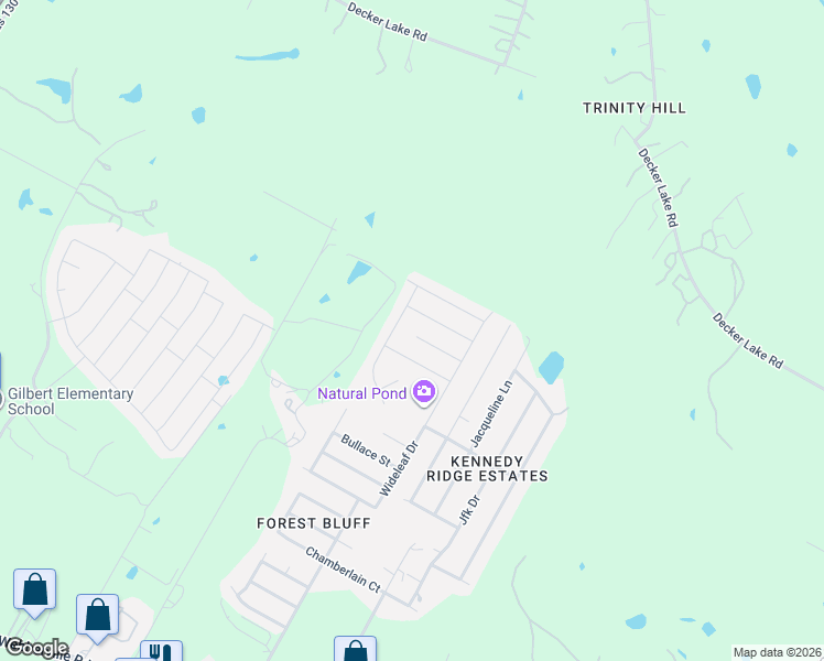 map of restaurants, bars, coffee shops, grocery stores, and more near 15120 Shell Bark Cove in Austin