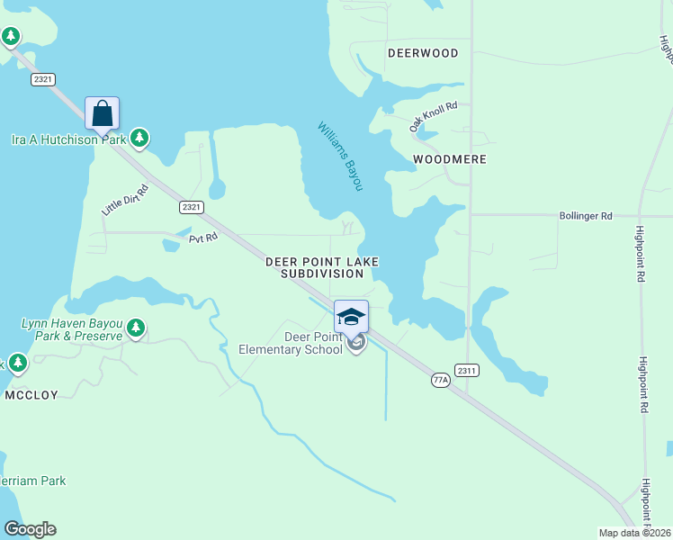 map of restaurants, bars, coffee shops, grocery stores, and more near 6213 Tom Nichols Road in Panama City