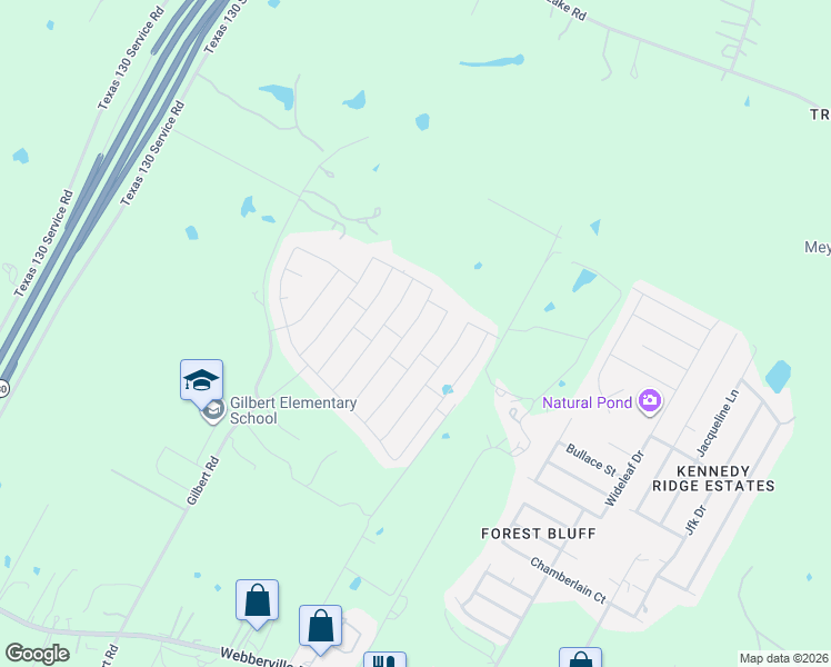 map of restaurants, bars, coffee shops, grocery stores, and more near 5920 Montrelia Drive in Austin