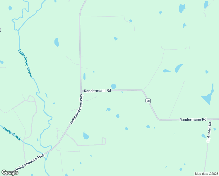 map of restaurants, bars, coffee shops, grocery stores, and more near 6350 Randermann Road in Brenham
