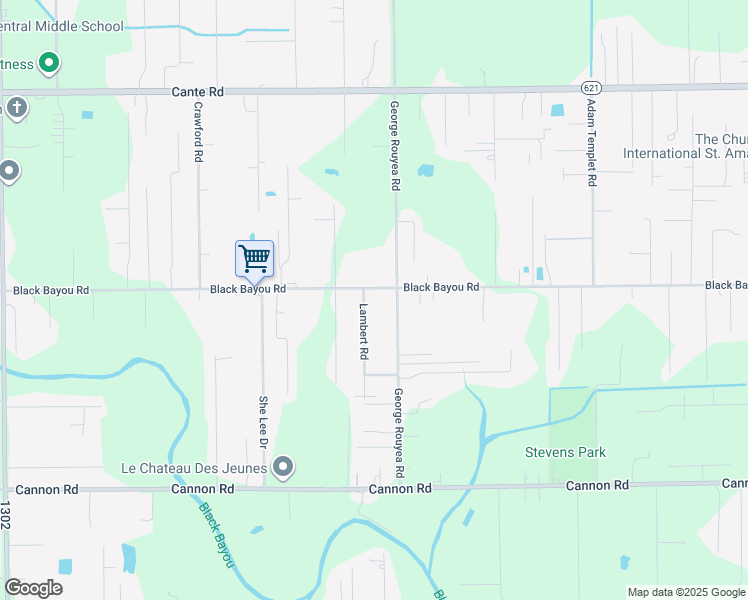 42501 Black Bayou Road, Gonzales LA Walk Score