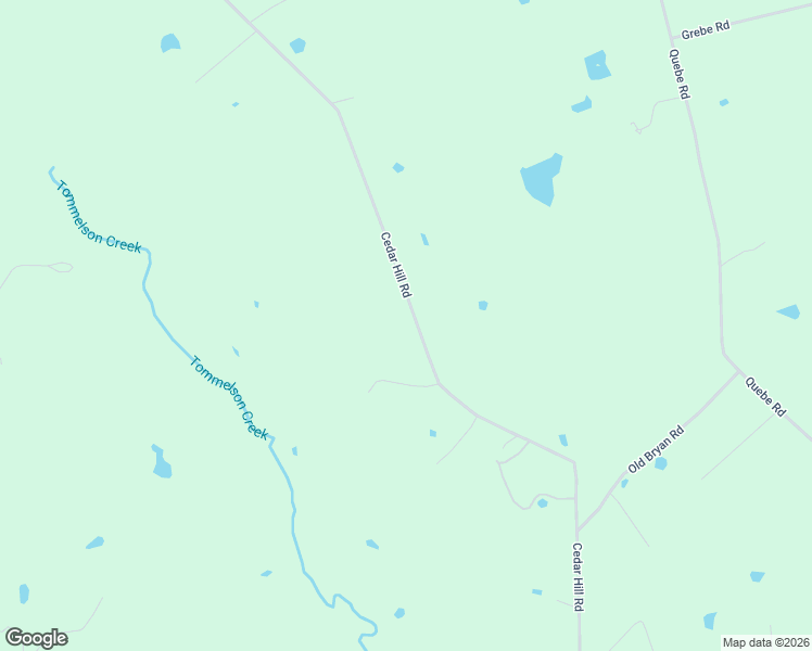 map of restaurants, bars, coffee shops, grocery stores, and more near 6980 Cedar Hill Road in Brenham