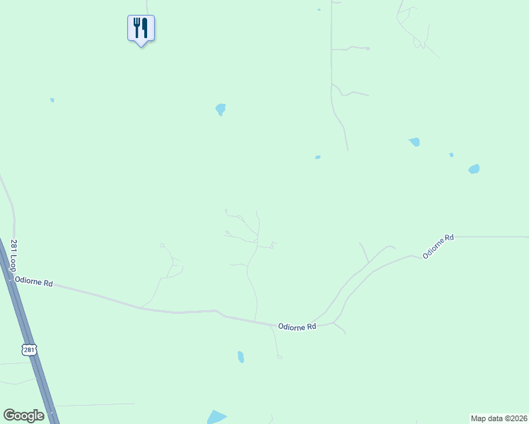 map of restaurants, bars, coffee shops, grocery stores, and more near 452 Southwick Ranch Road in Johnson City