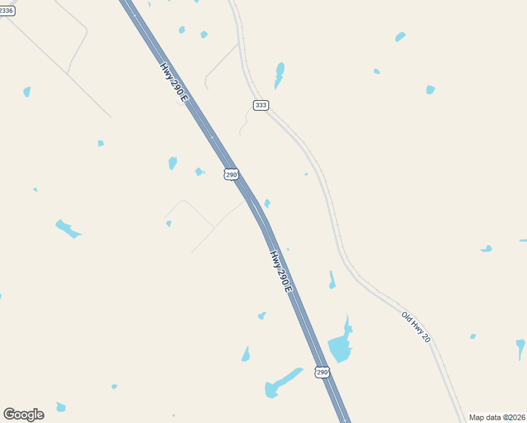 map of restaurants, bars, coffee shops, grocery stores, and more near 2204 U.S. 290 in McDade