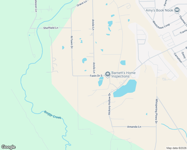map of restaurants, bars, coffee shops, grocery stores, and more near 5373 Ariola Lane in Lumberton