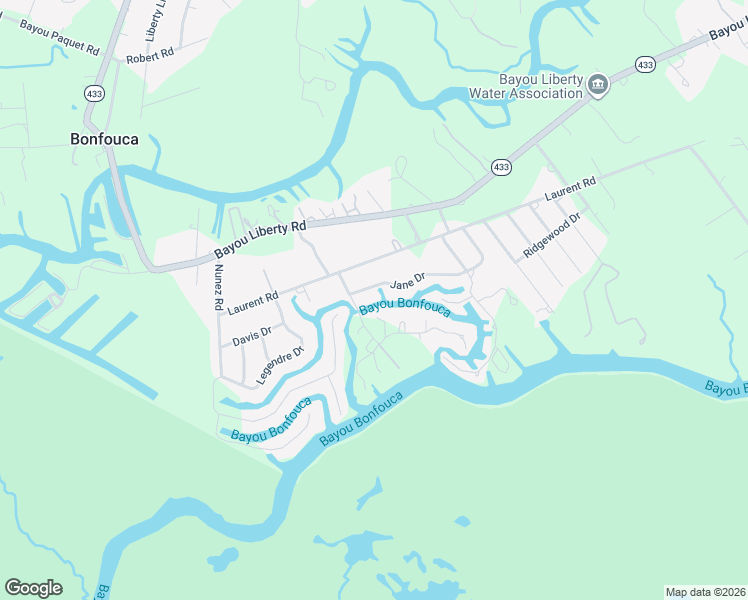 map of restaurants, bars, coffee shops, grocery stores, and more near 105 Jane Drive in Slidell