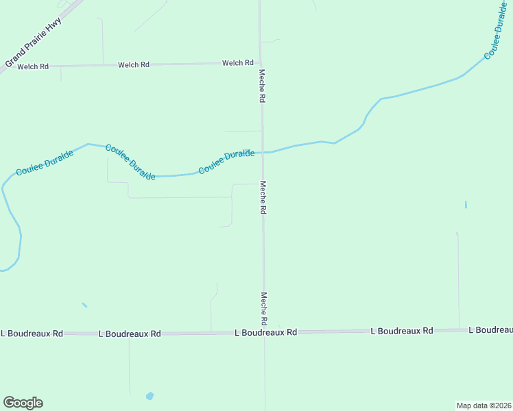 map of restaurants, bars, coffee shops, grocery stores, and more near 1442-1612 Meche Road in Rayne