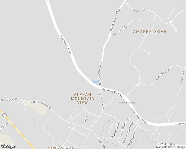 map of restaurants, bars, coffee shops, grocery stores, and more near 5304 Travis Cook Road in Austin