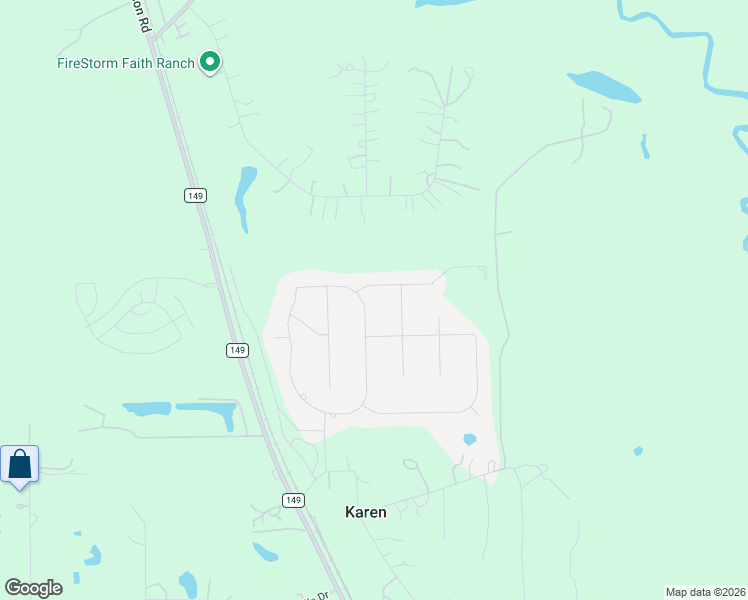 map of restaurants, bars, coffee shops, grocery stores, and more near 219 Magnolia Reserve Loop in Magnolia