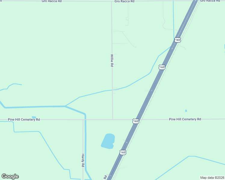 map of restaurants, bars, coffee shops, grocery stores, and more near 16074 Willie Road in Iowa