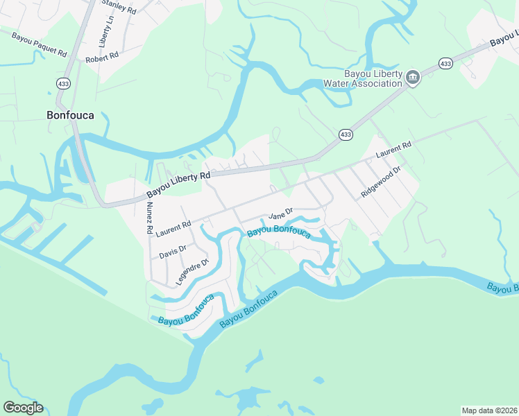 map of restaurants, bars, coffee shops, grocery stores, and more near 105 Jane Drive in Slidell