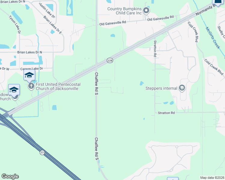 map of restaurants, bars, coffee shops, grocery stores, and more near 11105 Lauren Oak Lane in Jacksonville