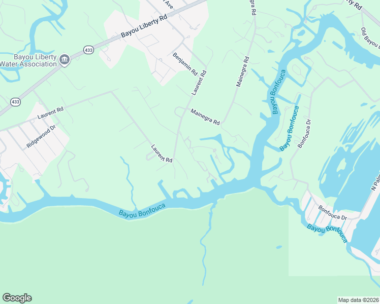 map of restaurants, bars, coffee shops, grocery stores, and more near 57383 Quail Crossing Road in Slidell