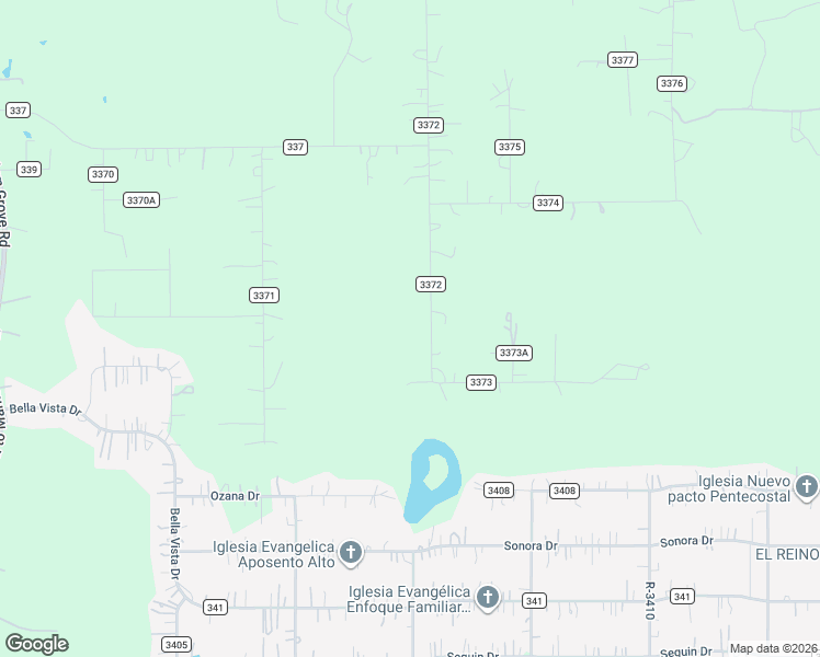 map of restaurants, bars, coffee shops, grocery stores, and more near 123 County Road 3372 in Cleveland