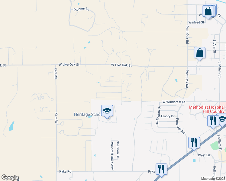 map of restaurants, bars, coffee shops, grocery stores, and more near 111 Feather Way in Fredericksburg