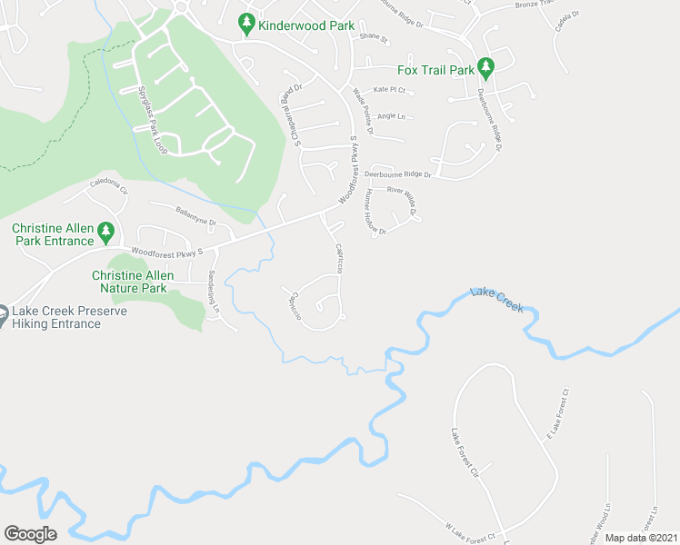 map of restaurants, bars, coffee shops, grocery stores, and more near 235 Capriccio in Montgomery