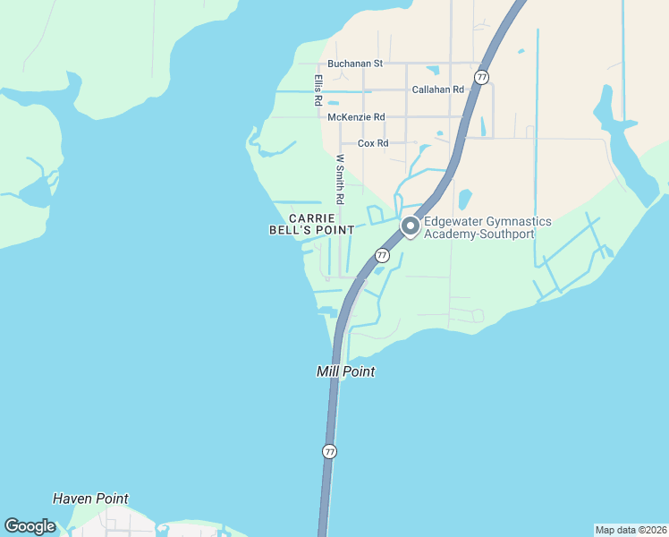 map of restaurants, bars, coffee shops, grocery stores, and more near 6430 Marvin Ln in Bay