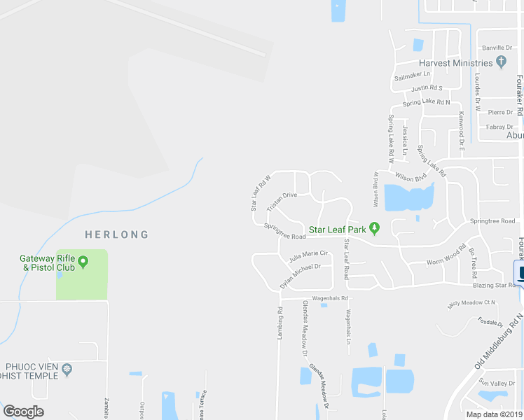 map of restaurants, bars, coffee shops, grocery stores, and more near 8710 Tristan Drive in Jacksonville