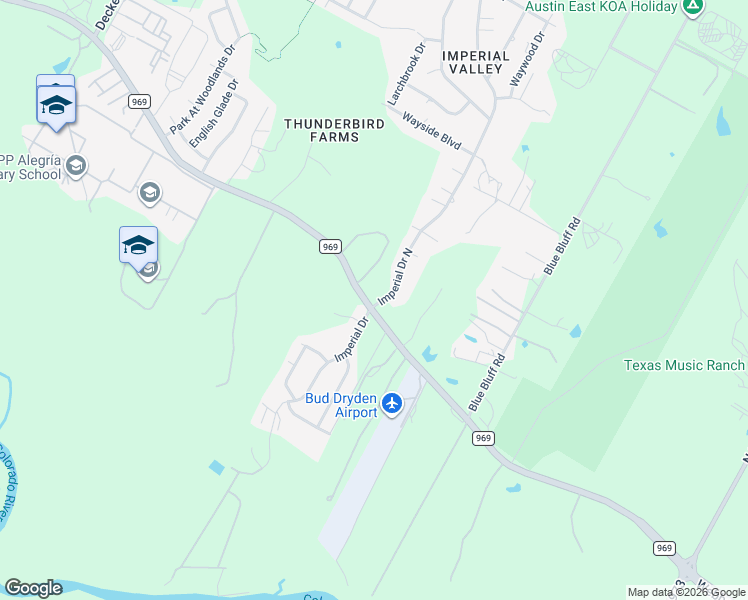 map of restaurants, bars, coffee shops, grocery stores, and more near in Travis County