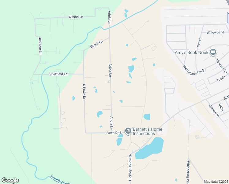 map of restaurants, bars, coffee shops, grocery stores, and more near 5373 Ariola Lane in Lumberton