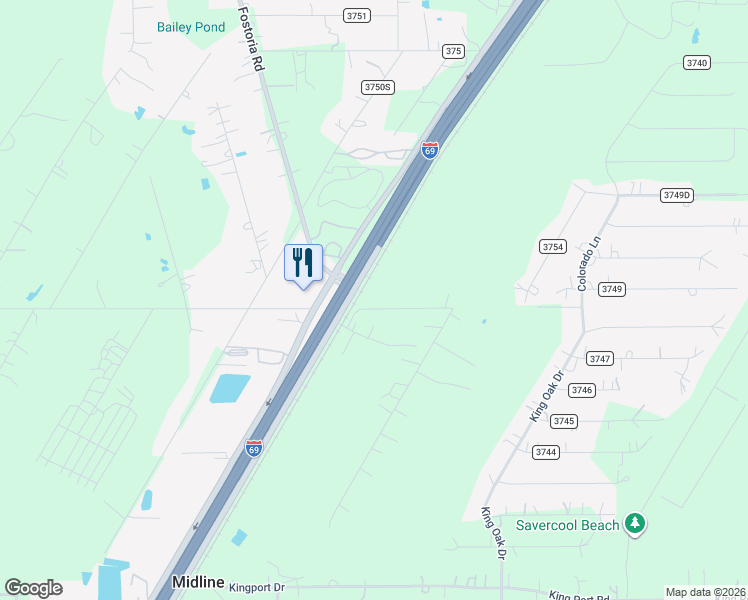 map of restaurants, bars, coffee shops, grocery stores, and more near 27407 Midline Road in Cleveland