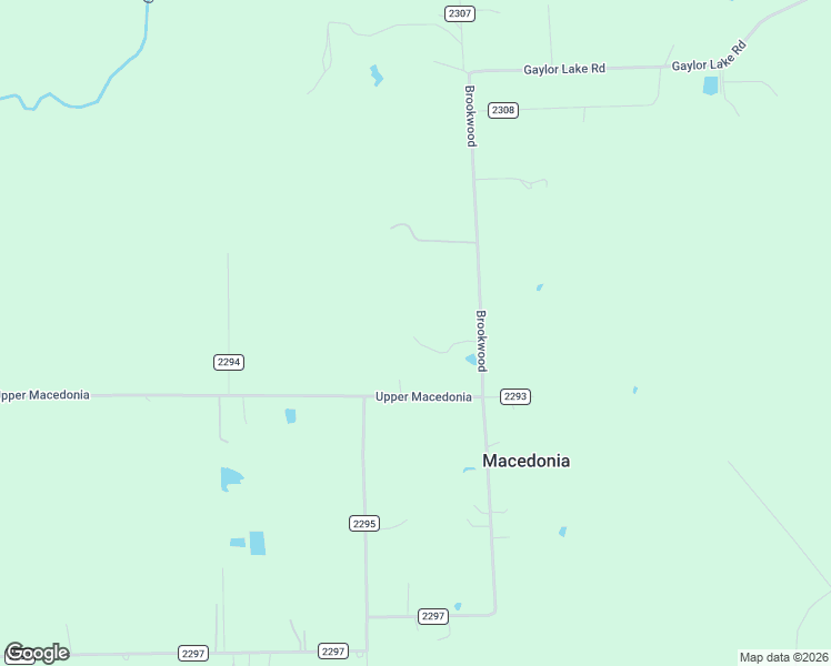 map of restaurants, bars, coffee shops, grocery stores, and more near 629 County Road 2309 in Cleveland