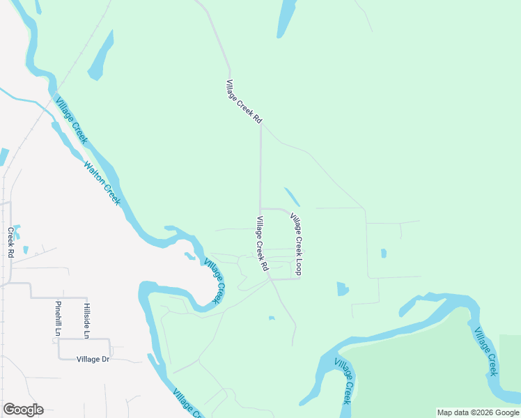map of restaurants, bars, coffee shops, grocery stores, and more near 9175-9297 Village Creek Loop in Silsbee