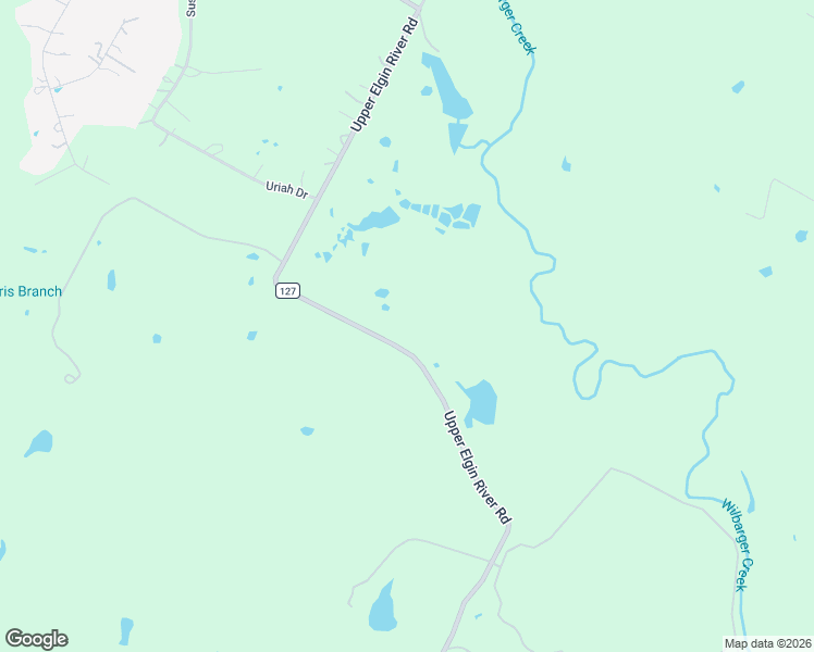 map of restaurants, bars, coffee shops, grocery stores, and more near 1515 Upper Elgin River Road in Elgin