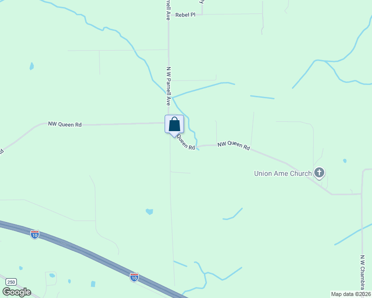 map of restaurants, bars, coffee shops, grocery stores, and more near 1229 Northwest Queen Road in Lake City