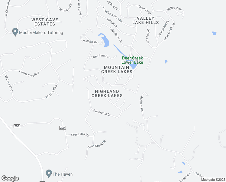 map of restaurants, bars, coffee shops, grocery stores, and more near 10802 Glenview Circle in Dripping Springs
