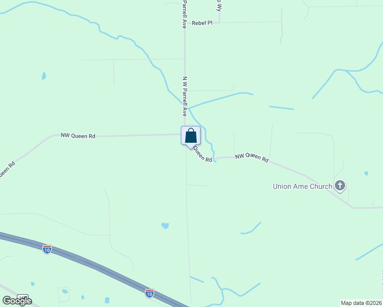 map of restaurants, bars, coffee shops, grocery stores, and more near 1229 Northwest Queen Road in Lake City