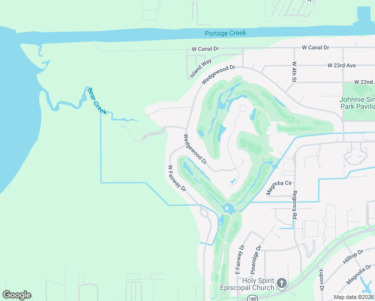 map of restaurants, bars, coffee shops, grocery stores, and more near 1484 West Fairway Drive in Gulf Shores