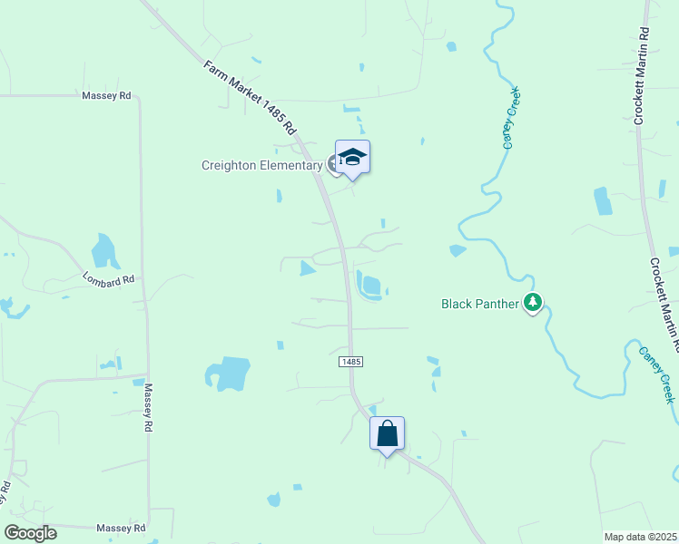 map of restaurants, bars, coffee shops, grocery stores, and more near in Conroe