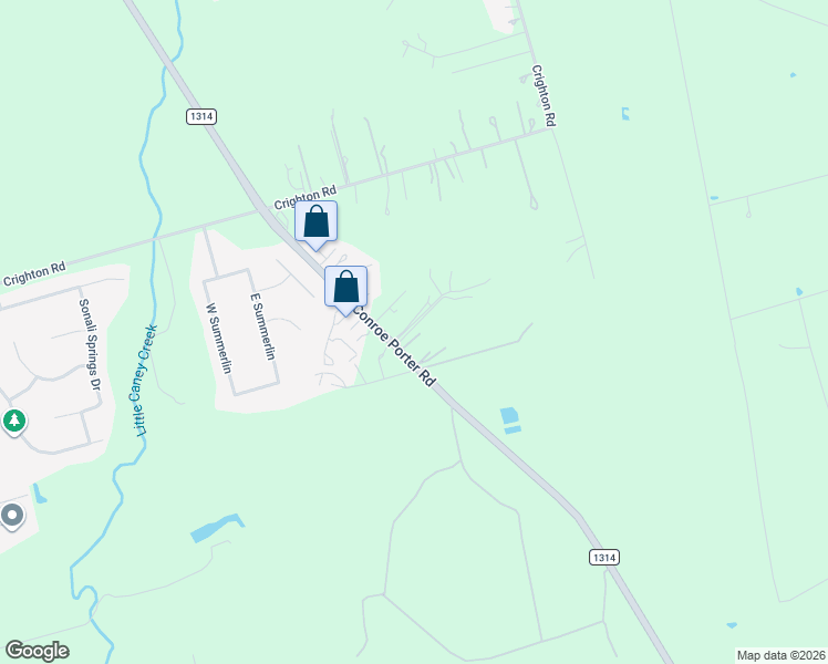 map of restaurants, bars, coffee shops, grocery stores, and more near 12653 Farm to Market 1960 in Conroe