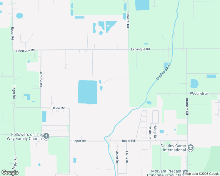 map of restaurants, bars, coffee shops, grocery stores, and more near 1500 Roper Drive in Scott