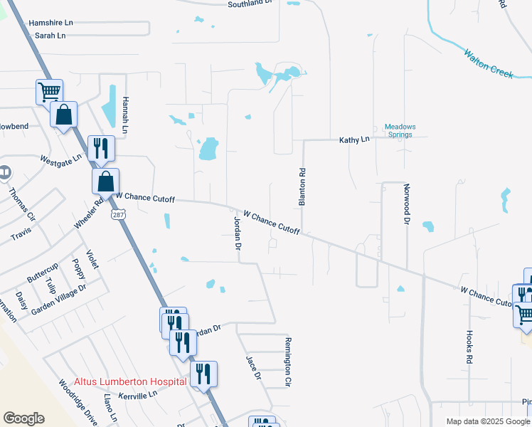 map of restaurants, bars, coffee shops, grocery stores, and more near 101 Harrell Drive in Lumberton
