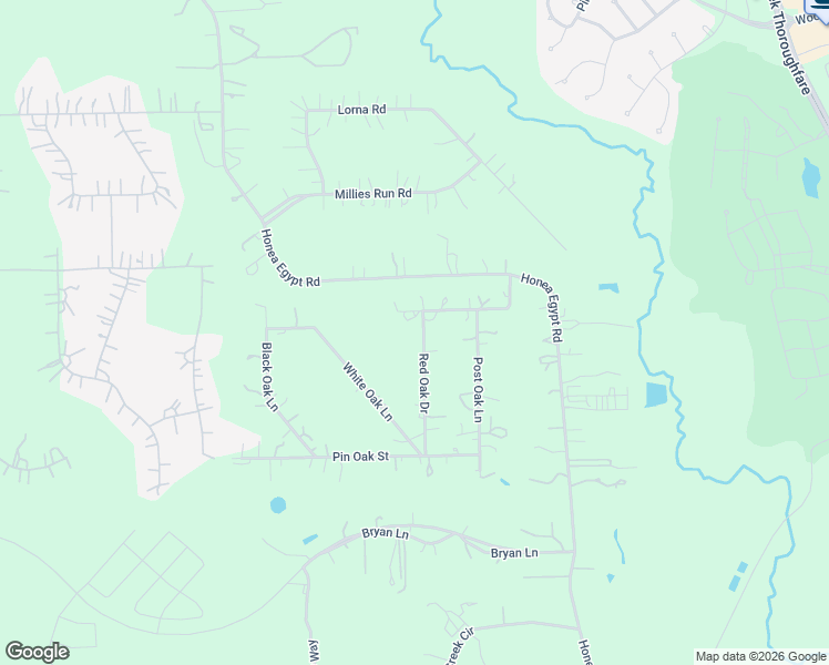 map of restaurants, bars, coffee shops, grocery stores, and more near 3811 Red Oak Drive in Montgomery