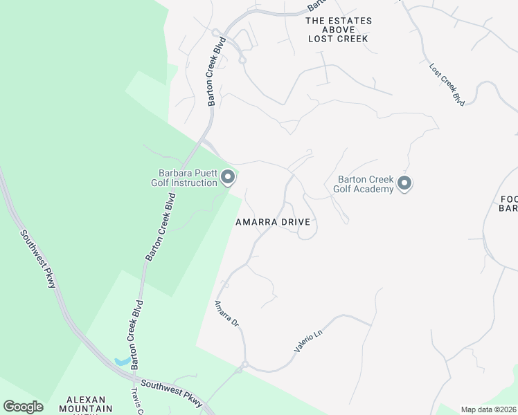 map of restaurants, bars, coffee shops, grocery stores, and more near 8624 Acuarela Court in Austin