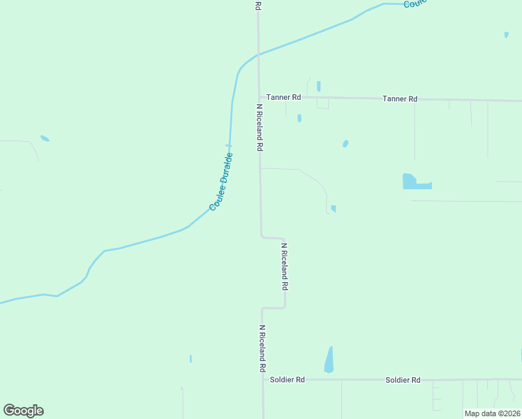 map of restaurants, bars, coffee shops, grocery stores, and more near 3241 North Riceland Road in Rayne