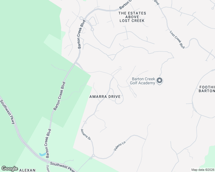 map of restaurants, bars, coffee shops, grocery stores, and more near 4401 Amarra Drive in Austin